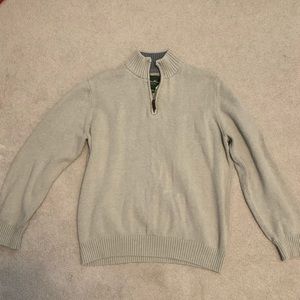 Tan Eddie Bauer sweater